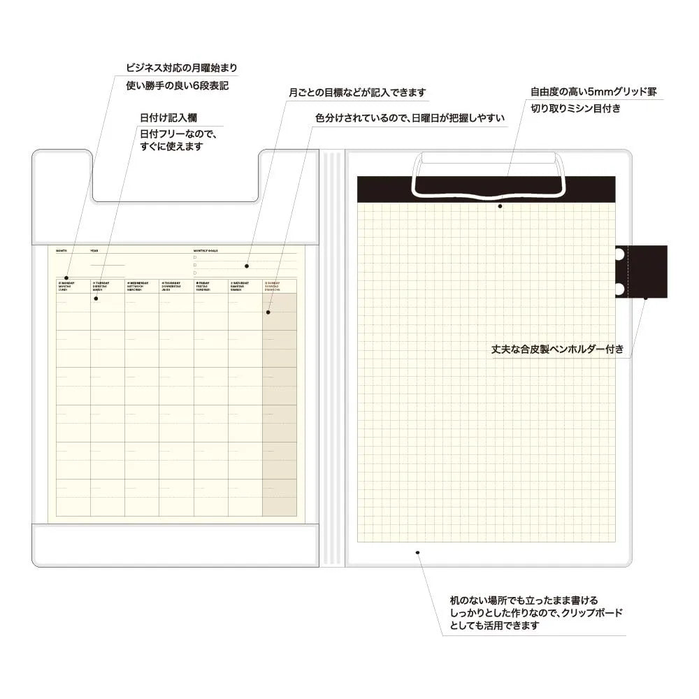 LACONIC A5 フィールドパッド