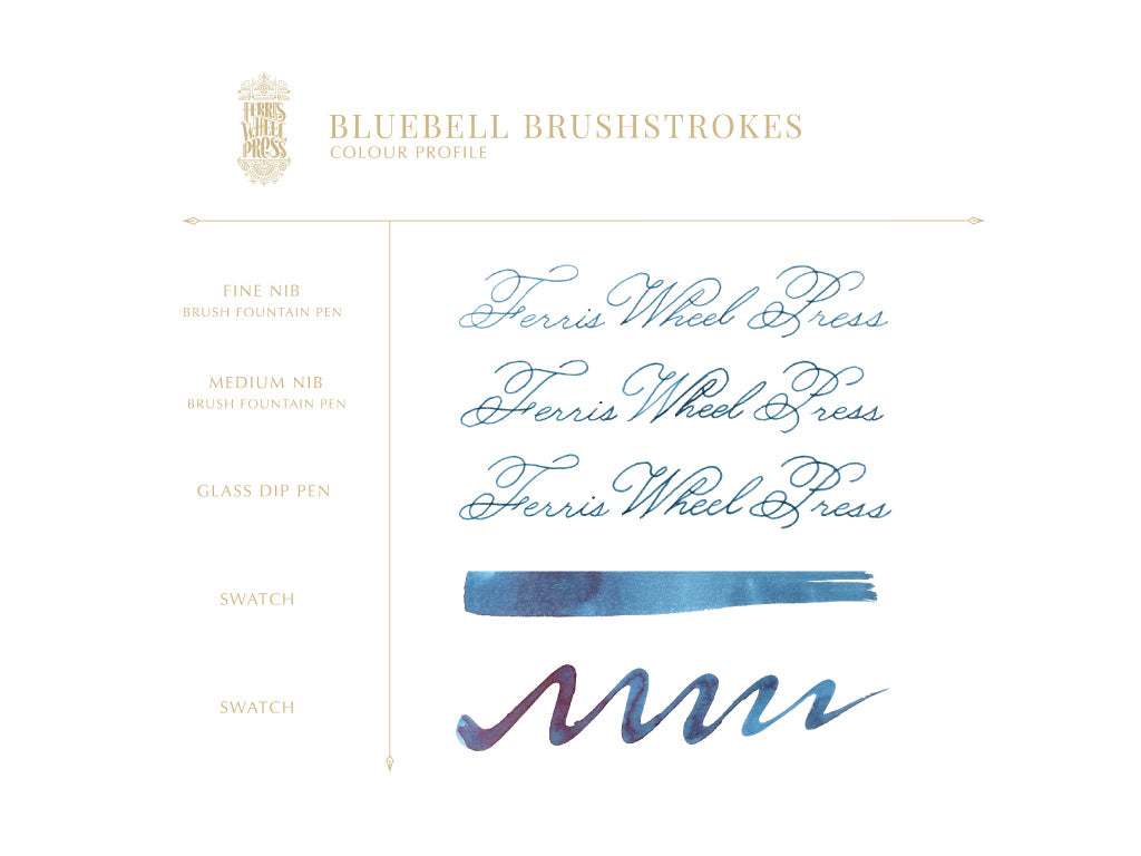 10ml INK POTS Bluebell Brushstrokes(ブルーベル ブラッシュストローク)