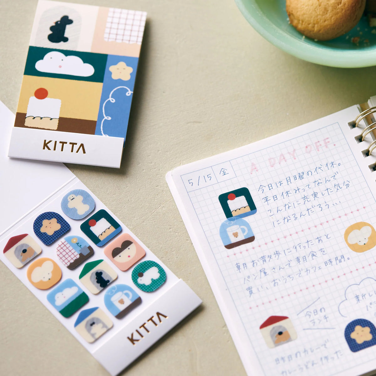 【2026年6月新柄】KITTA クリア(アイコン)