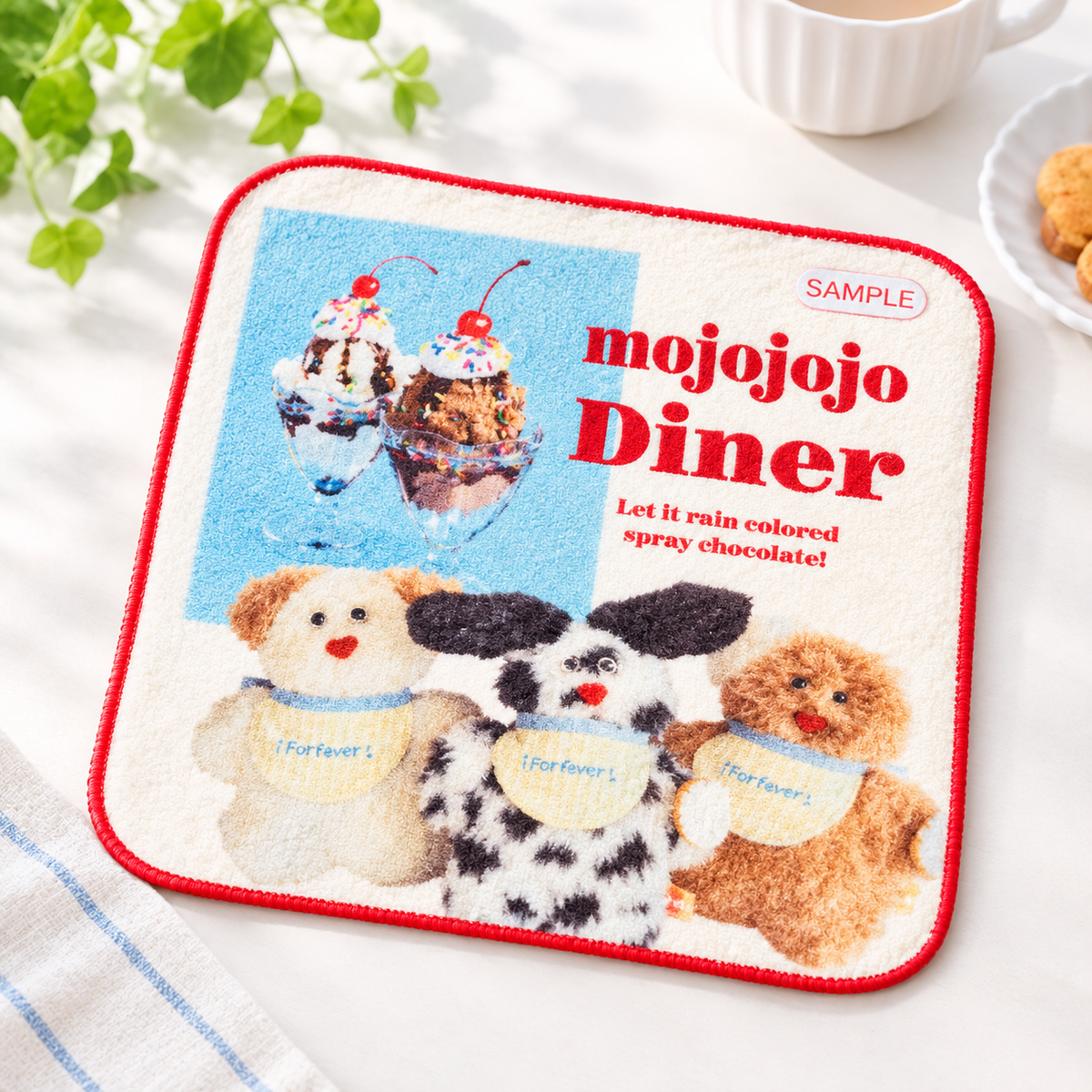 mojojojo Diner ハンカチくじ|モジョジョジョ ガチャガチャ