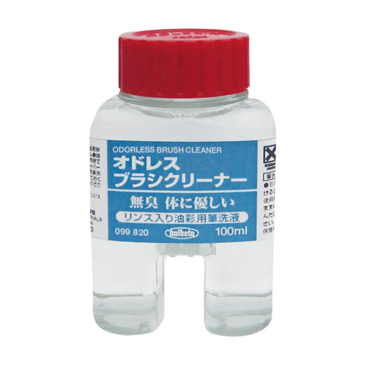 ホルベイン 油彩用筆洗液 オドレスブラシクリーナー 100ml
