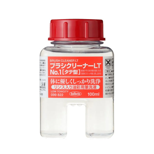 ホルベイン 油彩用筆洗液 ブラシクリーナーLT NO.1 100ml