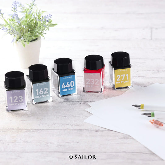 セーラー 万年筆用染料インク INK STUDIO 20ml