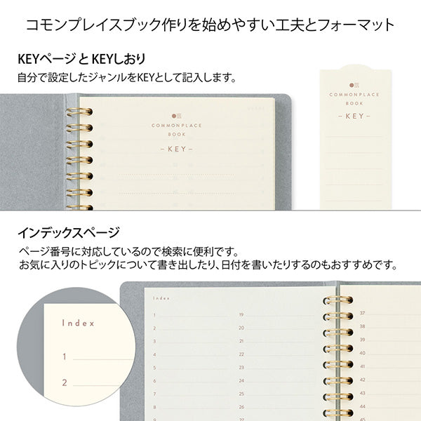 リングノート〈A6〉 コモンプレイス