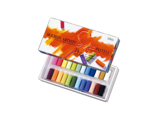 holbein ソフトパステル  24色セット