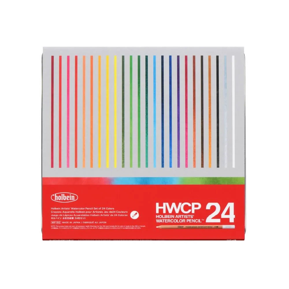 ホルベイン 水彩色鉛筆24色セット HWCP24