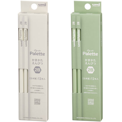 uni かきかた鉛筆 1ダース 12本 箱入り PLT