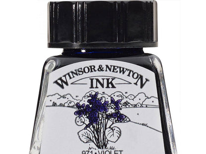 Winsor&Newton ドローイングインク 14ml Violet