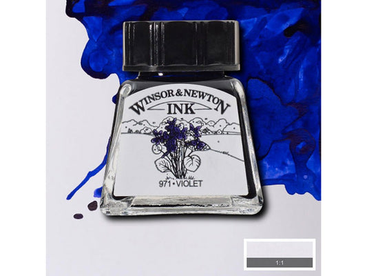 Winsor&Newton ドローイングインク 14ml Violet