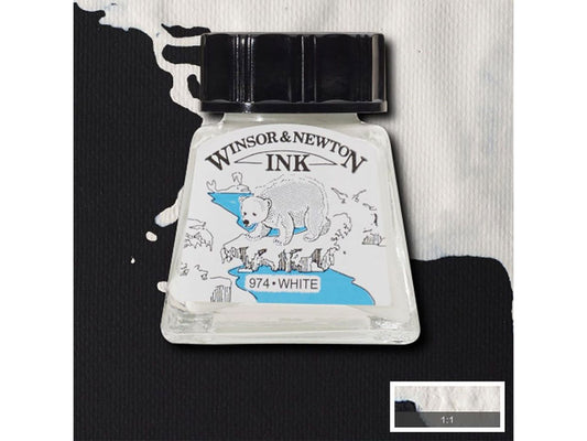 Winsor&Newton ドローイングインク 14ml  White
