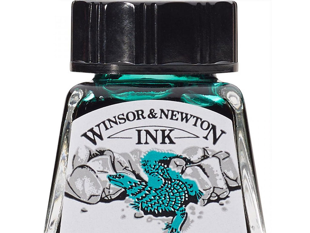 Winsor&Newton ドローイングインク 14ml Viridian