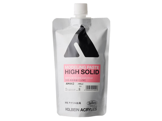 holbein アクリル絵具下地材 モデリング ペースト ハイソリッド 300ml AM442