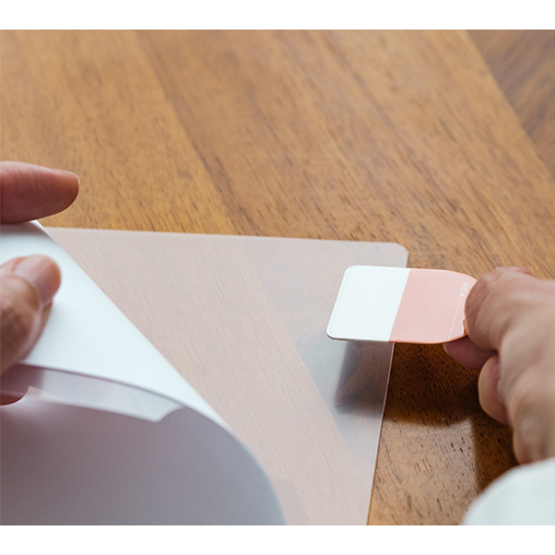 硬くて丈夫なインデックス シール「Filetab」カタヌキタイプ