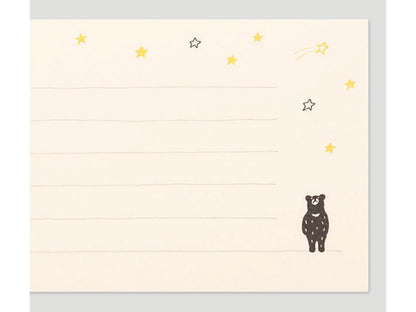 一筆箋 きらくに書ける 星空柄