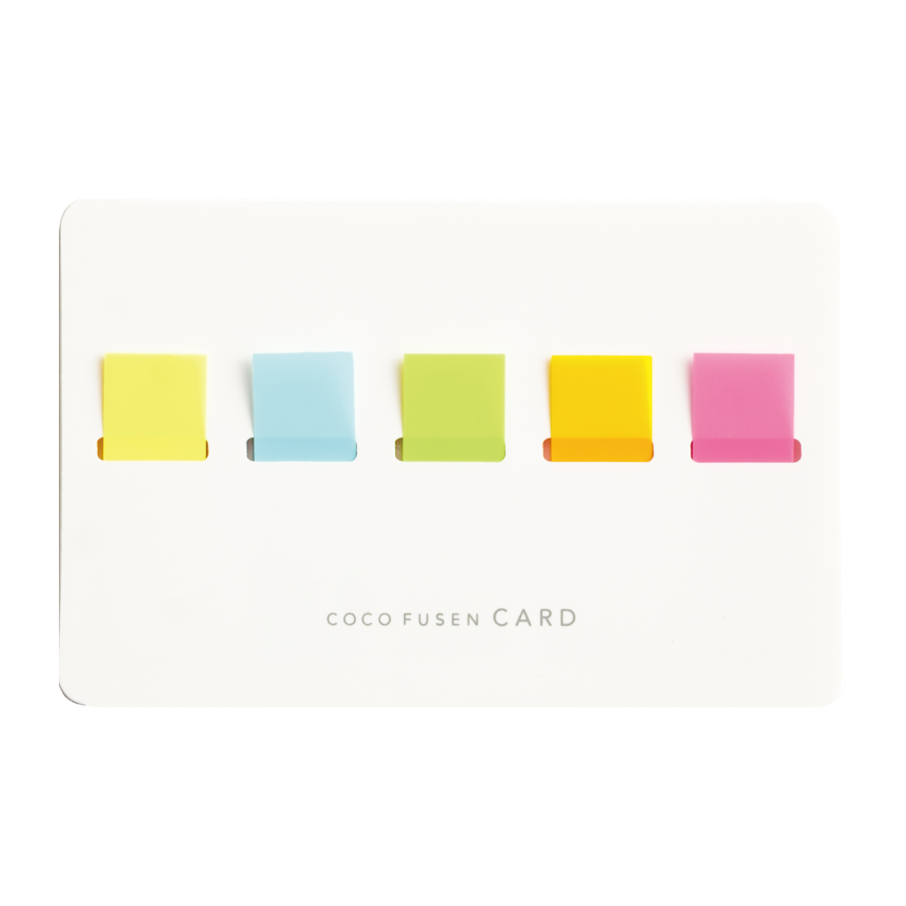 ココフセンカード COLOR（M）