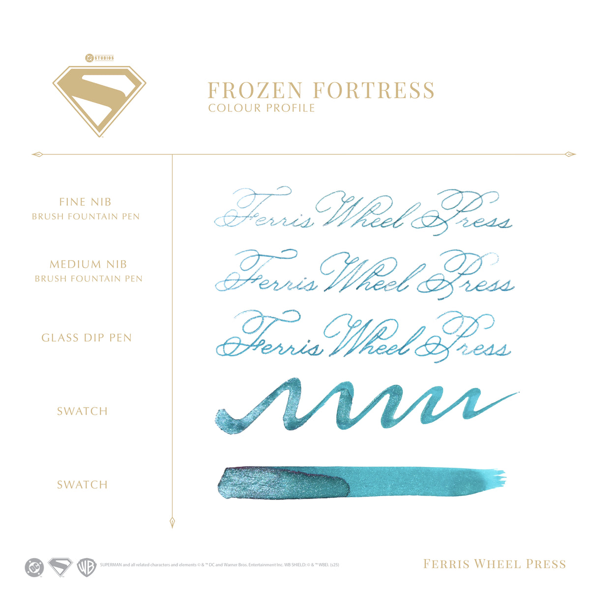 【WB×FWP】「スーパーマン」インクコレクション 28ml