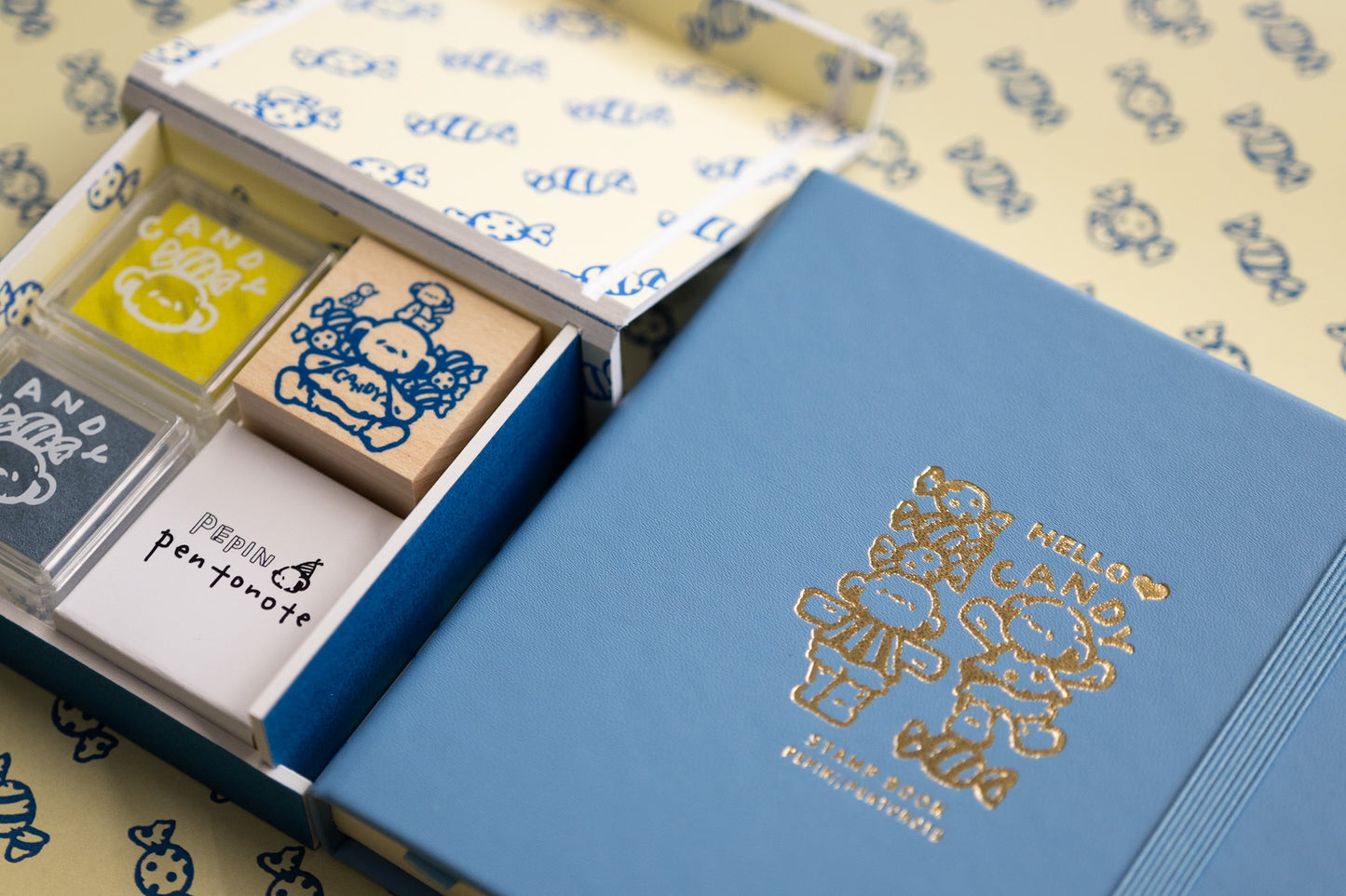 Hello CANDY🍬「Stamp Set」PEPIN×Pentonote