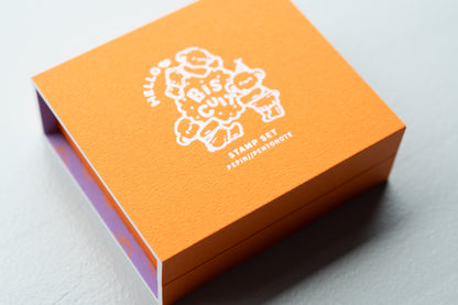 HELLO BISCUIT💛「Stamp Set」PEPIN×Pentonote
