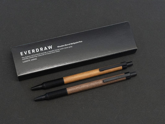 EVERDRAW Wood Model ボールペン Mブラック