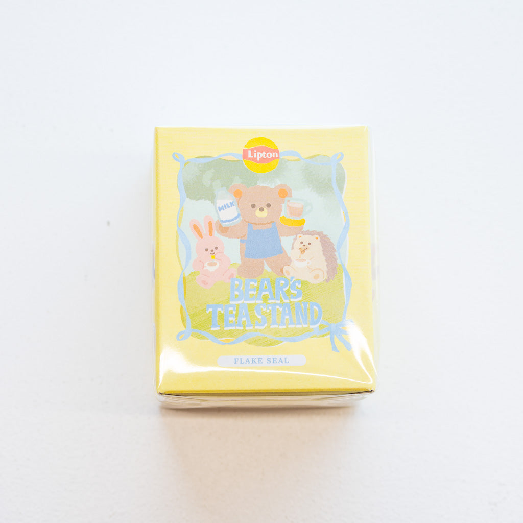 古川紙工　箱入りフレークシール　リプトン
