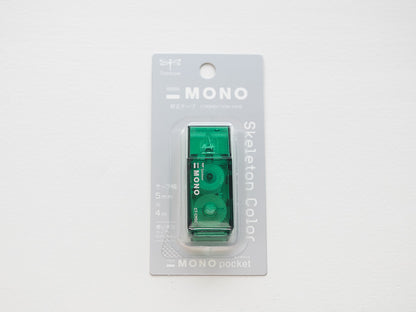 【限定】  MONO pocket モノポケット スケルトンカラー 修正テープ