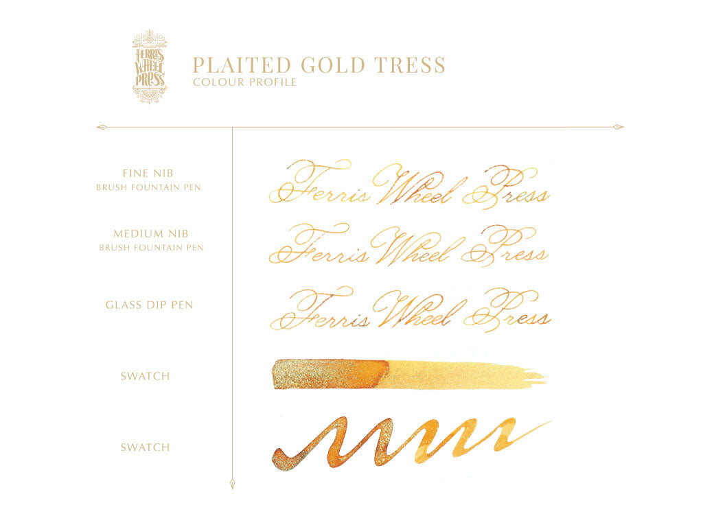 Plaited Gold Tress （プレイテッド ゴールド トレス）20ml