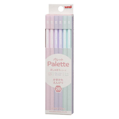 かきかた鉛筆 1ダース uni Palette ドリーミーシリーズ 2B