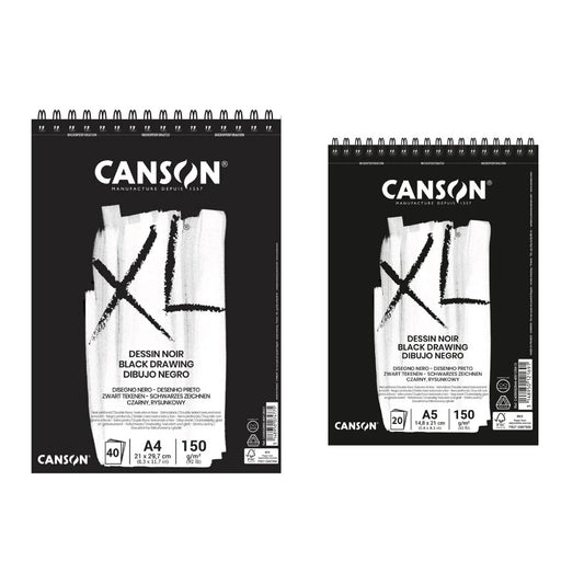 canson XL ブラック スケッチブック