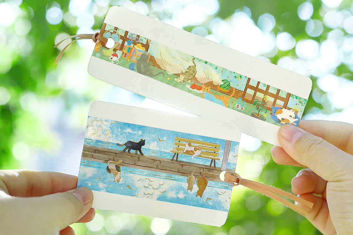 BGM 夏限定！箔押しクリアテープ ClearTape