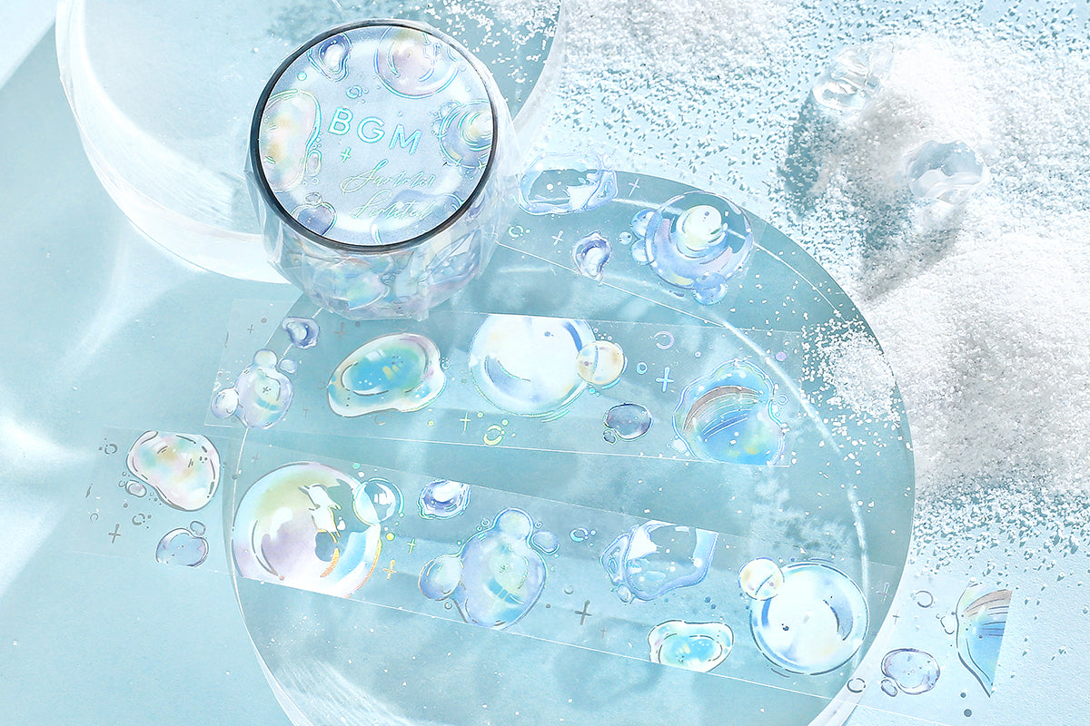 BGM 夏限定！箔押しクリアテープ ClearTape