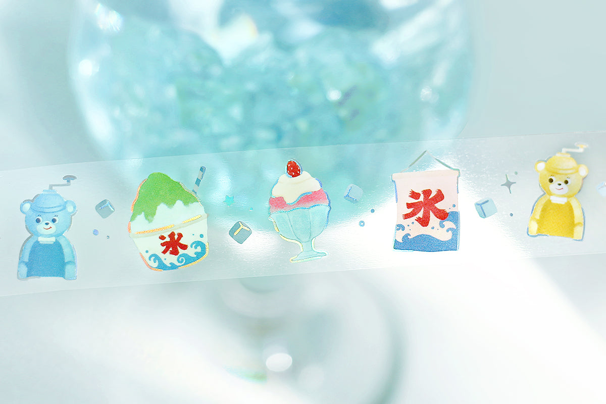 BGM 夏限定！箔押しクリアテープ ClearTape