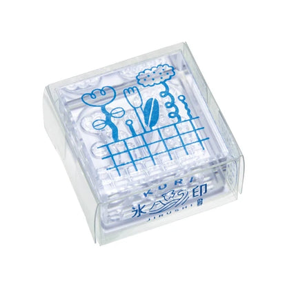 透明スタンプ 氷印 大サイズ