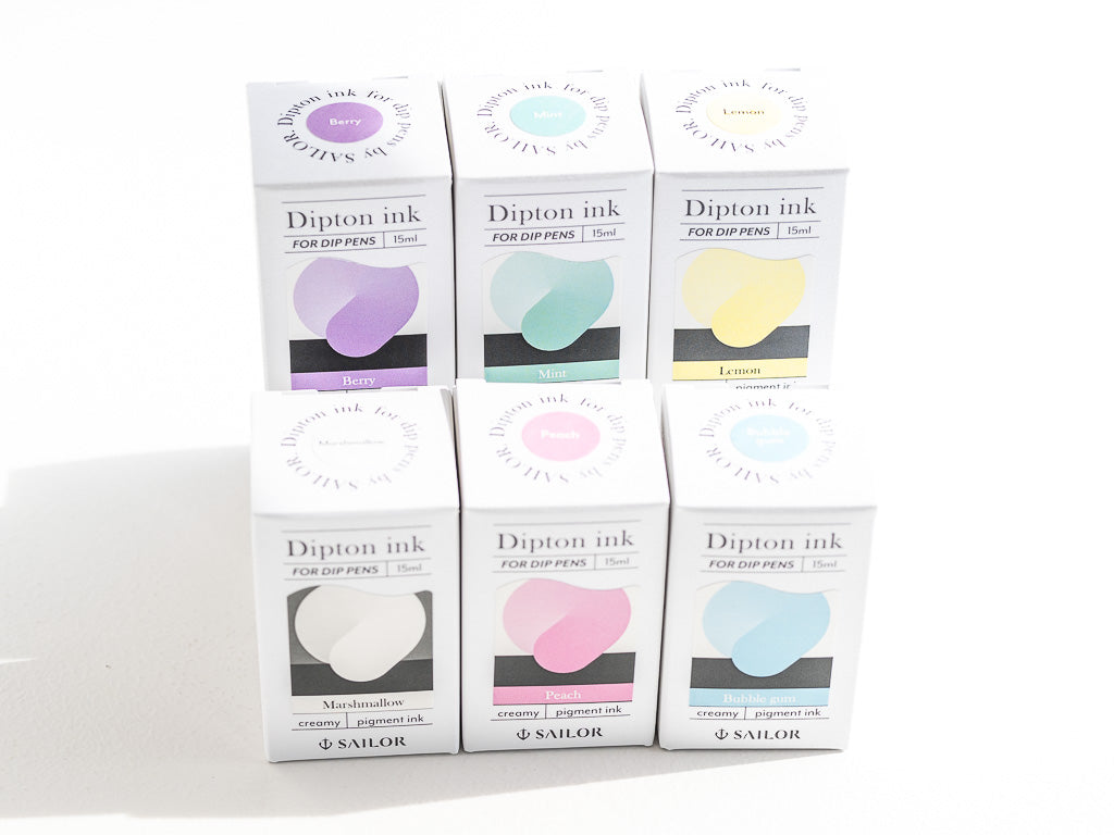 セーラー万年筆 つけペン用 ボトルインク Dipton クリーミーインク