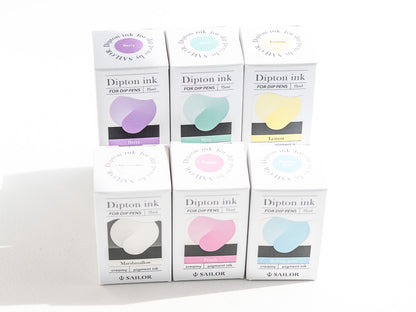 セーラー万年筆 つけペン用 ボトルインク Dipton クリーミーインク