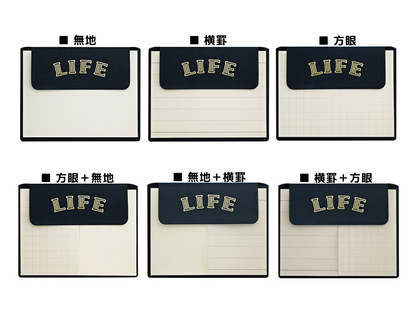 やまま文具×LIFE ふせんリフィル（レザーカバー用）