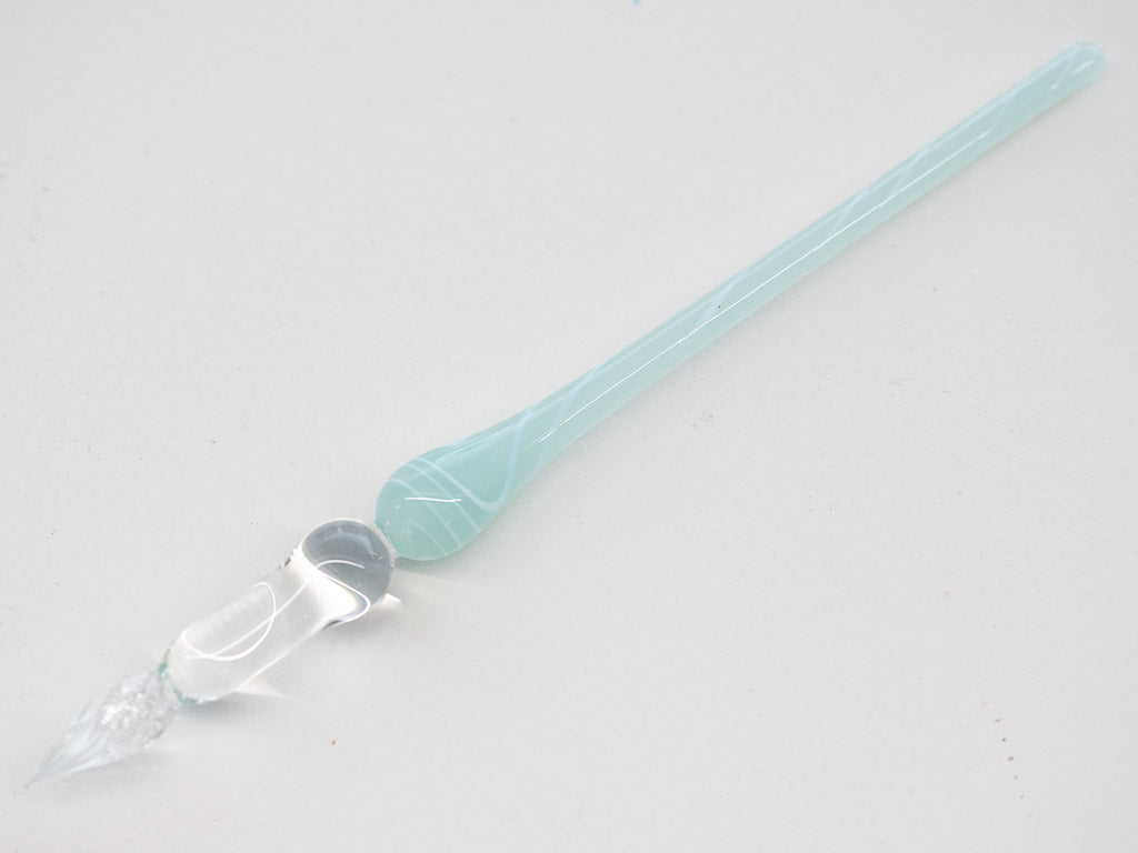硝子工房 Sayori ガラスペン rei 流　ミント