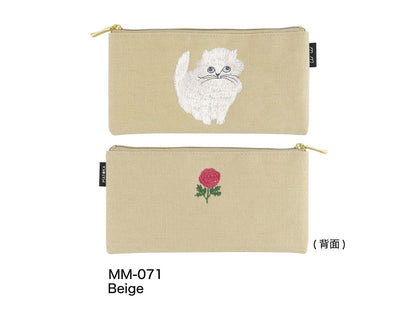 刺しゅうペンケース miyuki matsuo