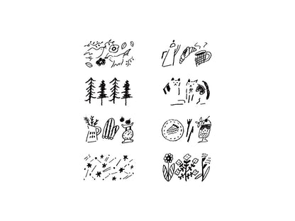 スタンプ回転印　ダイヤル