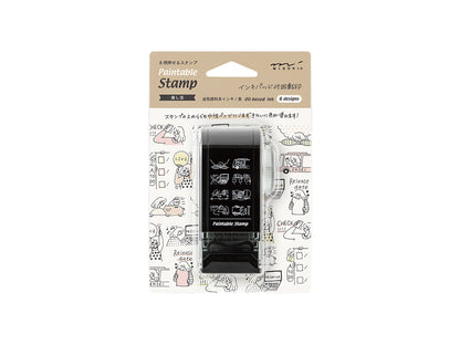 スタンプ回転印　ダイヤル