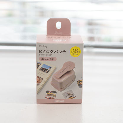 ピクログパンチ 38mm 角丸