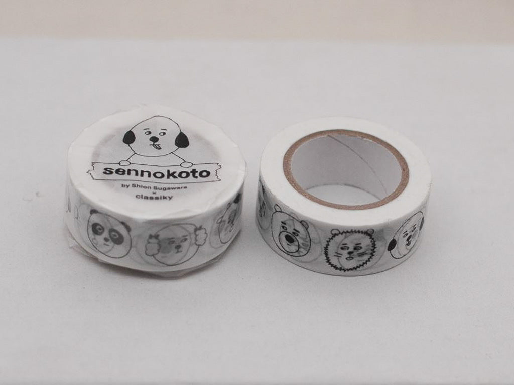 sennokoto マスキングテープ フェイス