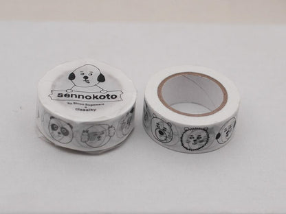 sennokoto マスキングテープ フェイス