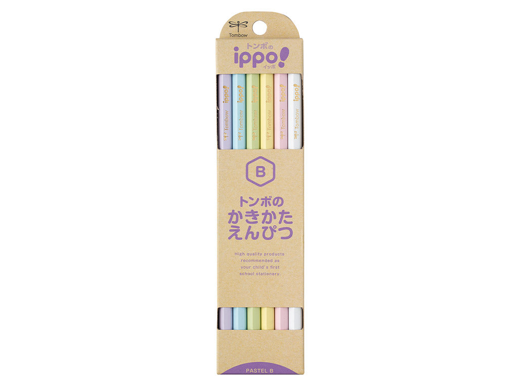 Tombow ippo! かきかたえんぴつ Pastel