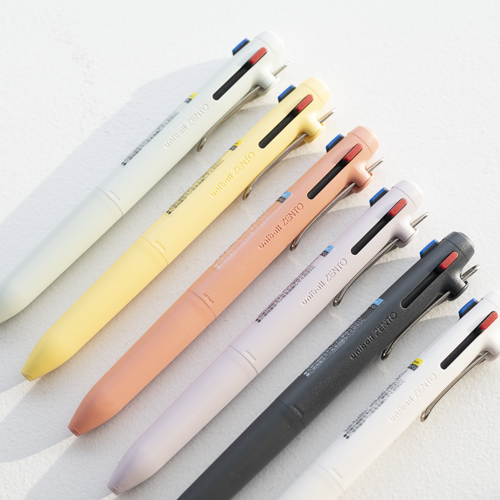 ユニボール ゼント 3色ボールペン スタンダードモデル