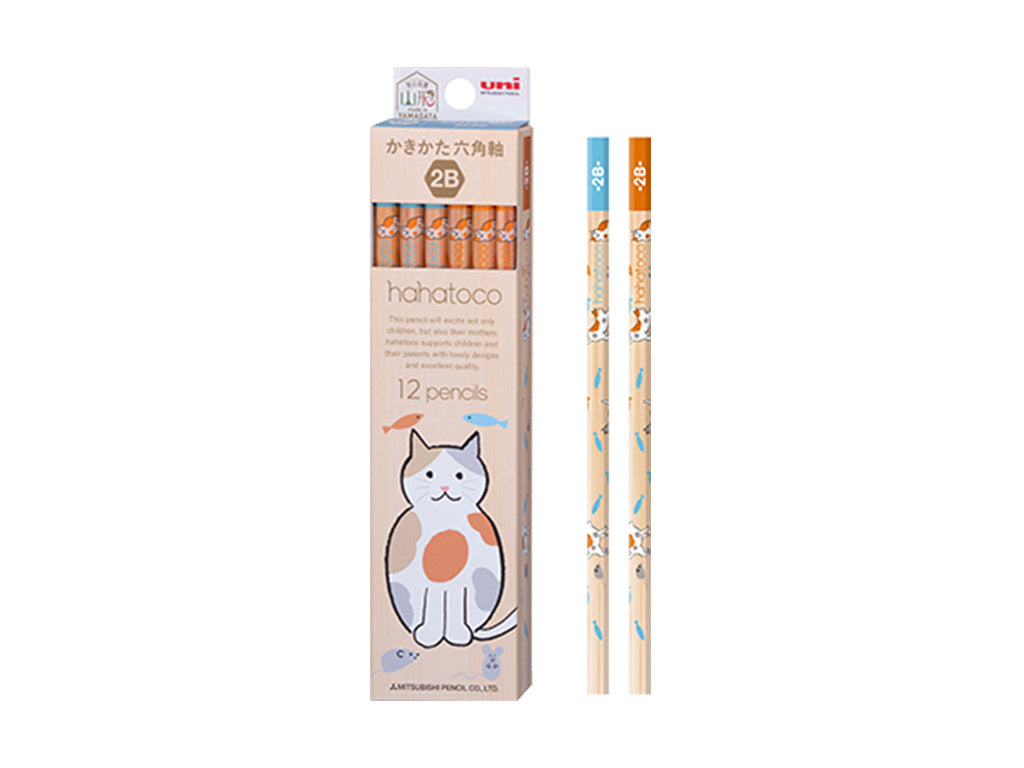 uni hahatoco ダース箱鉛筆 キャット