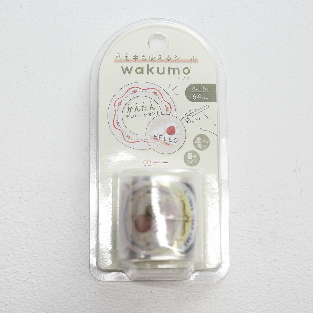 2枚に分けて使える ロールシール wakumo