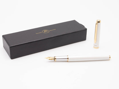 寺西化学工業 ギター万年筆 ブリランテ ホワイト
